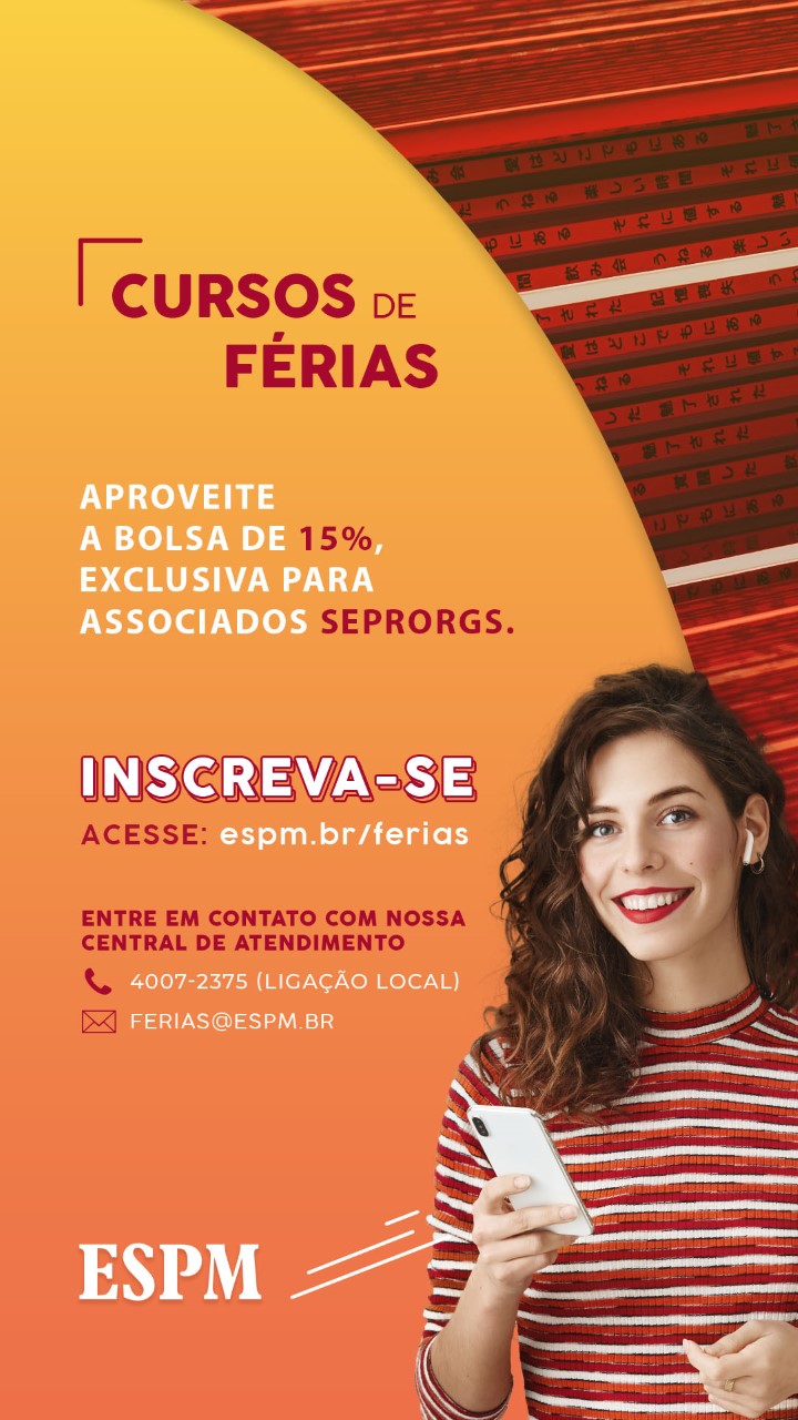 Cursos de Férias - ESPM: A forma mais rápida de ampliar seu repertório - 