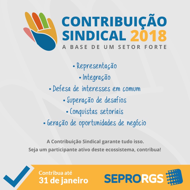 Contribuição Sindical: a base de um setor forte - 