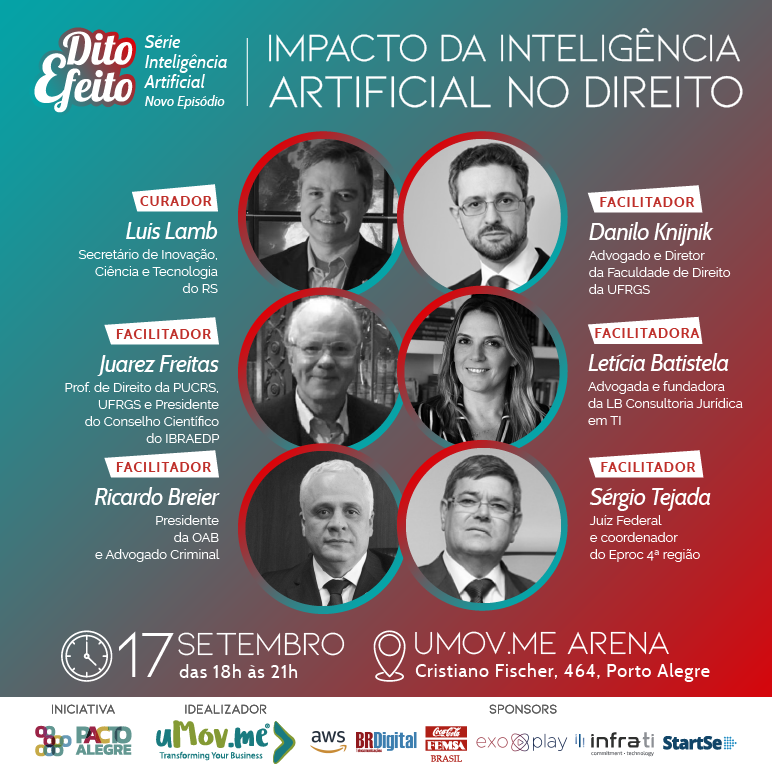 Evento discute o impacto da inteligência artificial na área do Direito - 