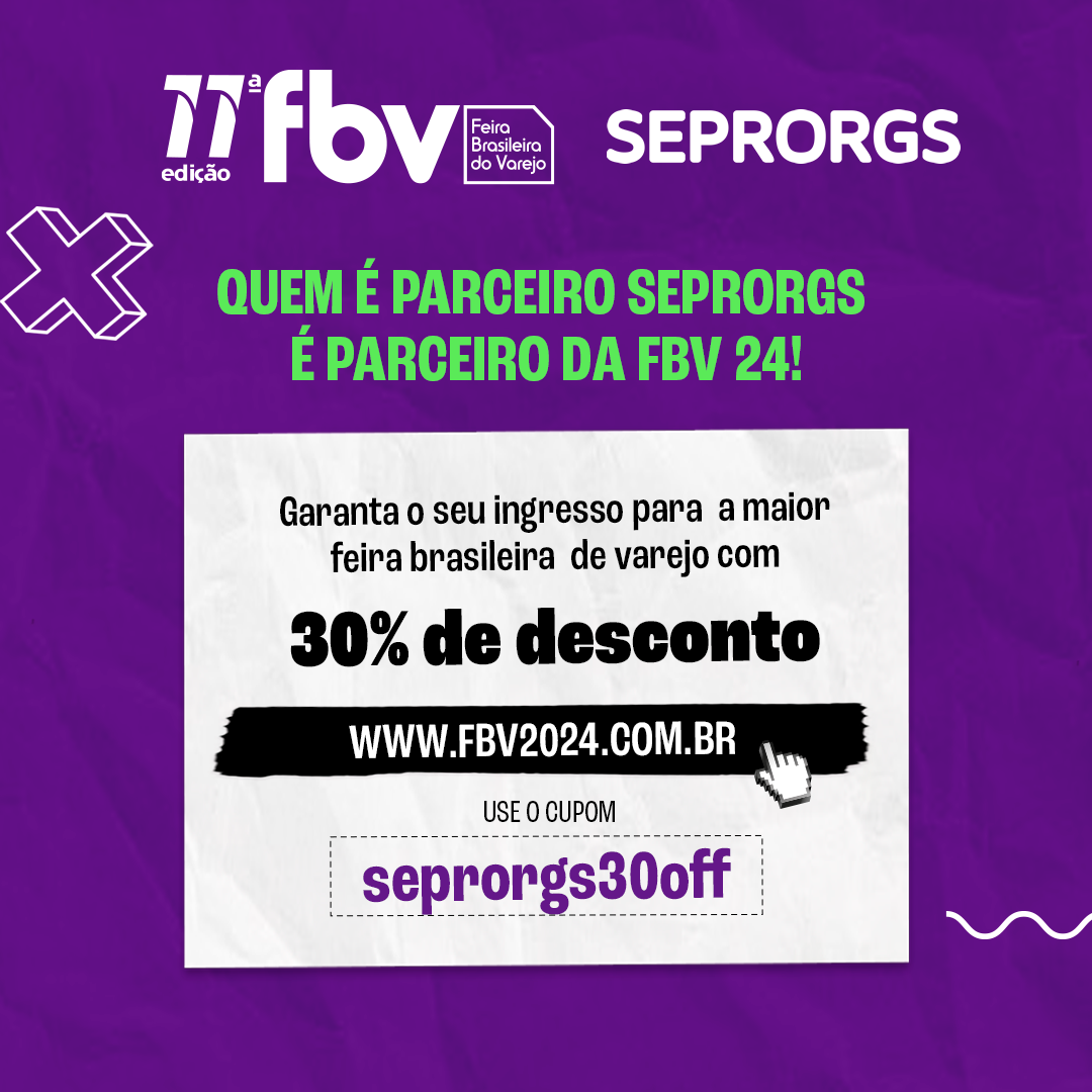 Associado SEPRORGS tem 30% de desconto para a FBV  - 