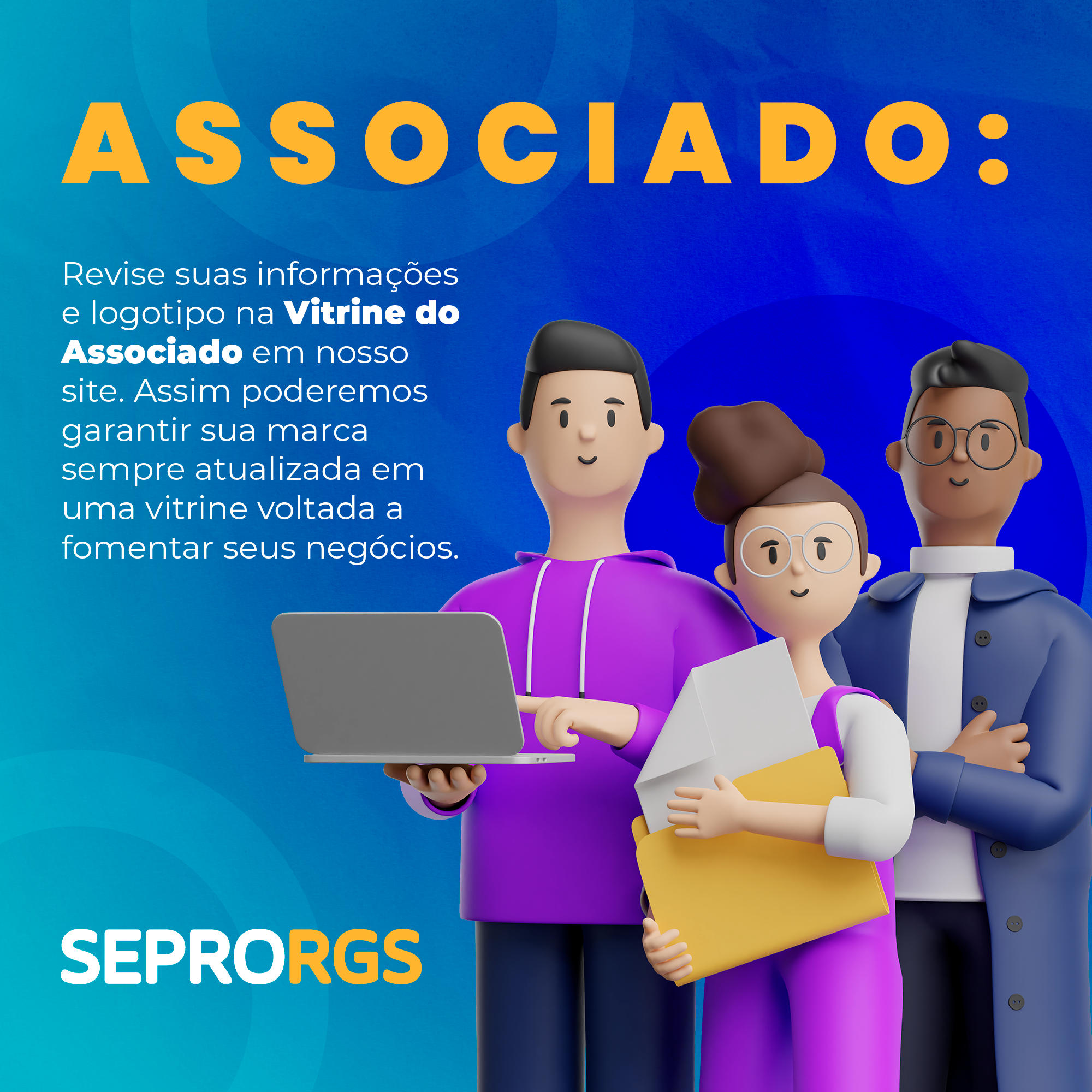 SEPRORGS - Plataforma de Negócios Digitais do RS