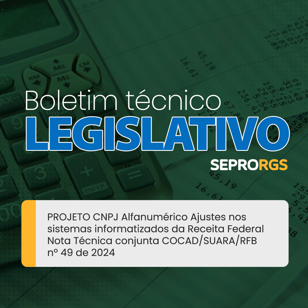 NOTA TÉCNICA | PROJETO CNPJ Alfanumérico - 